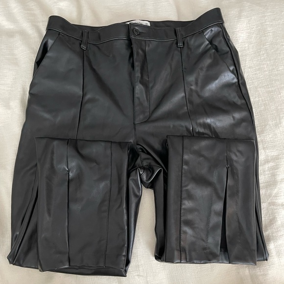 Abercrombie & Fitch Pants - Abercrombie & Fitch Leather Pants